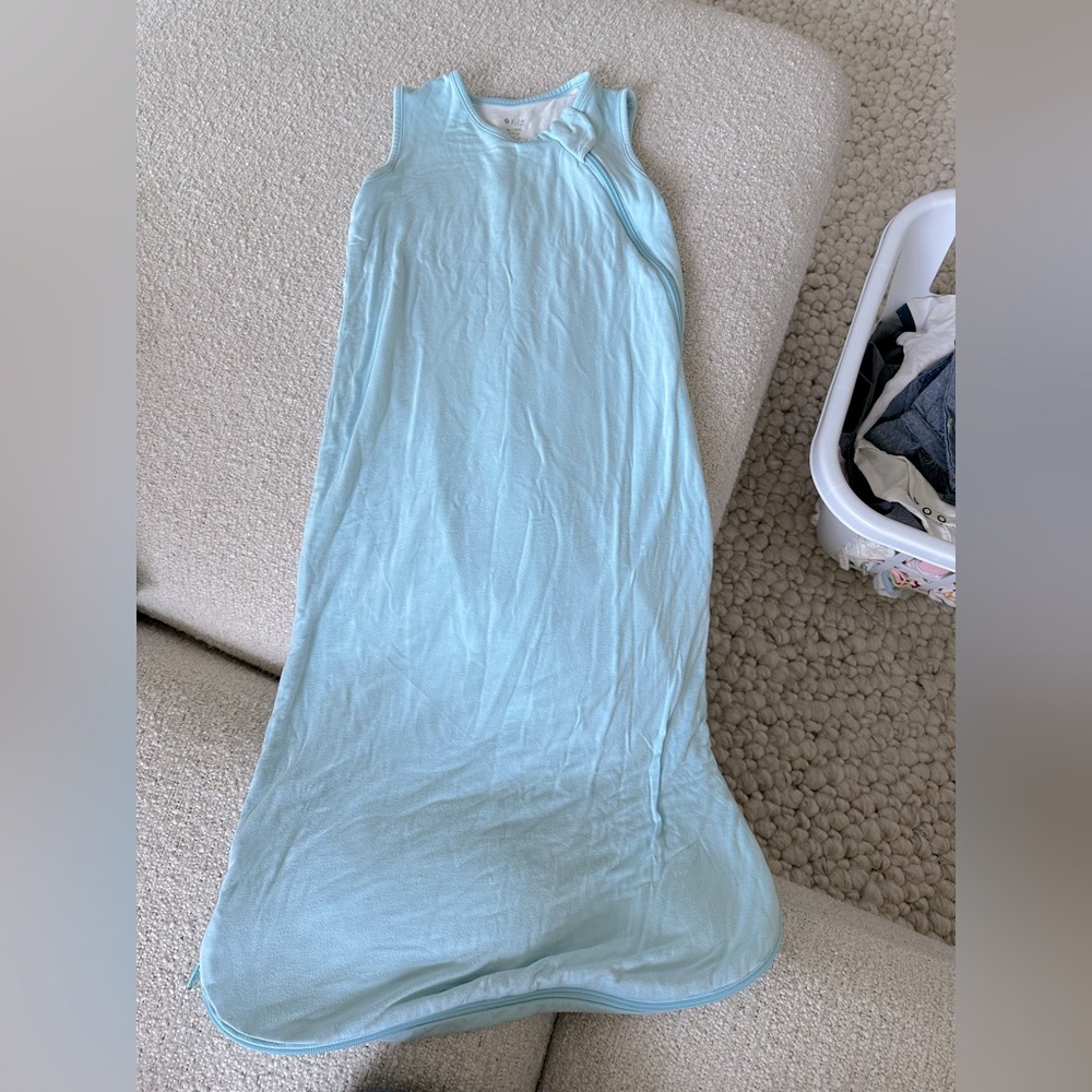 Kyte Baby .5 Tog Sleep Sack 6-18Months Light Blue